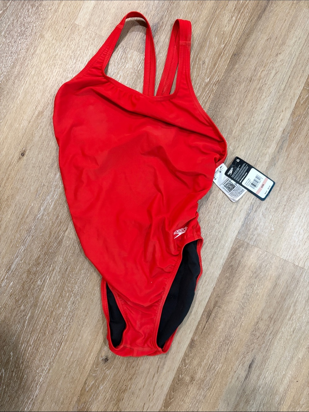 Speedo Women’s Red One-Piece Swimsuit team red